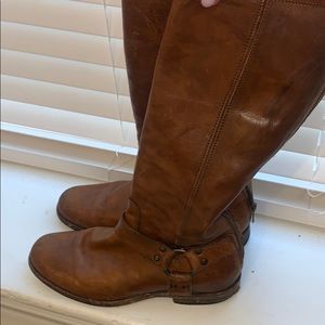 Frye Phillip Harness Tall Boots